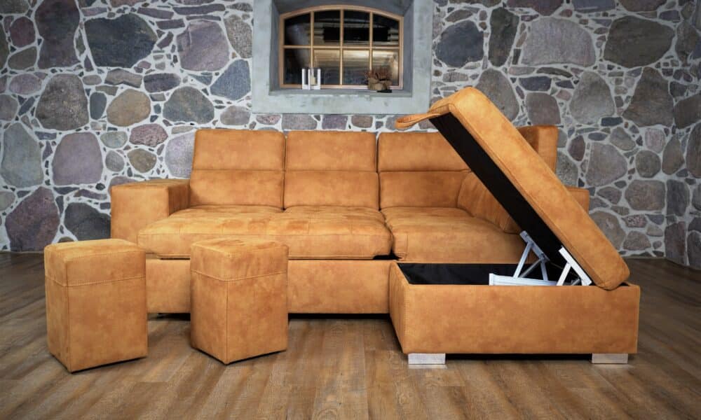 Diivanvoodi Milano kollane