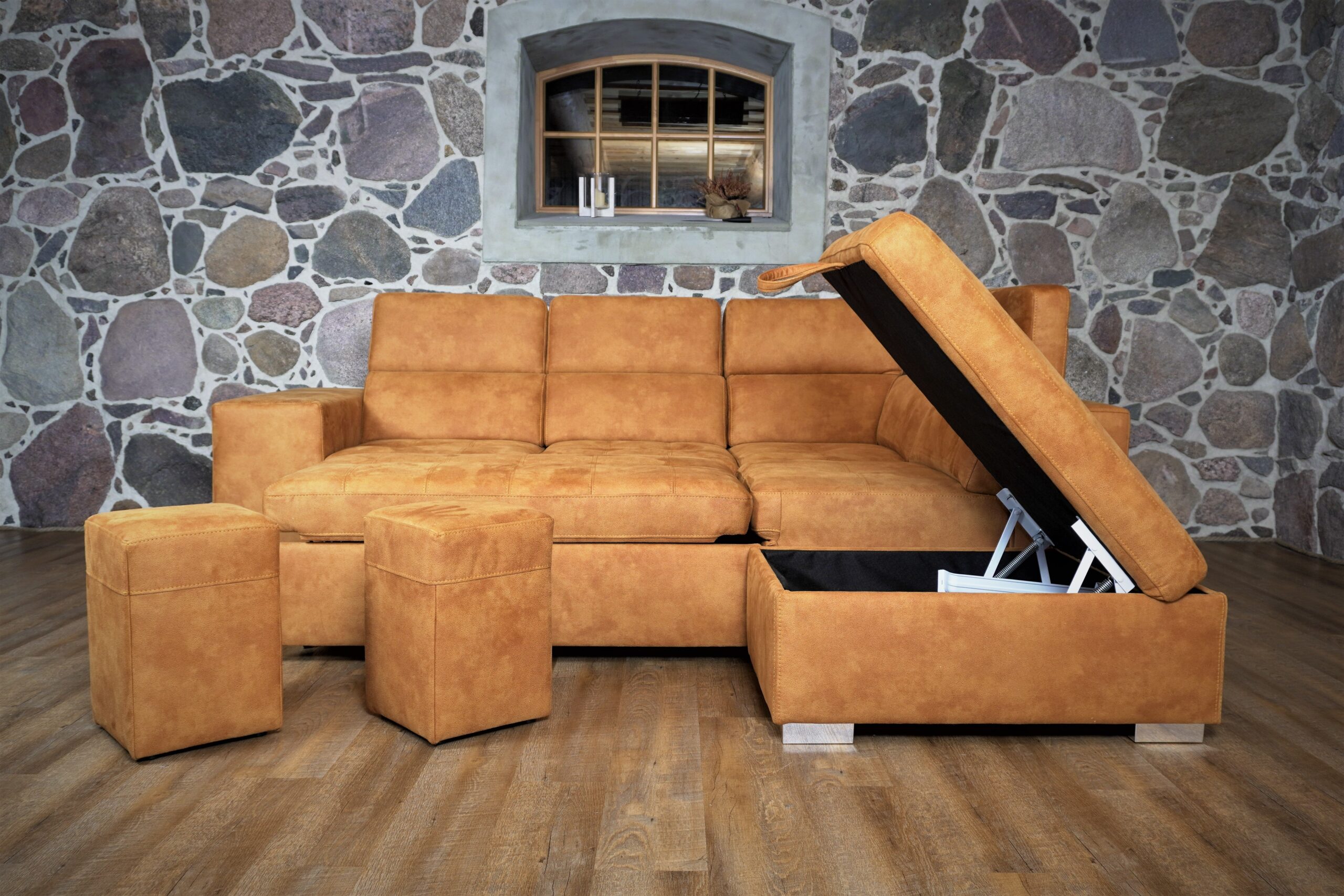 Diivanvoodi Milano kollane