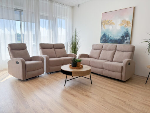 Recliner diivani komplekt Espoo 3-2-1