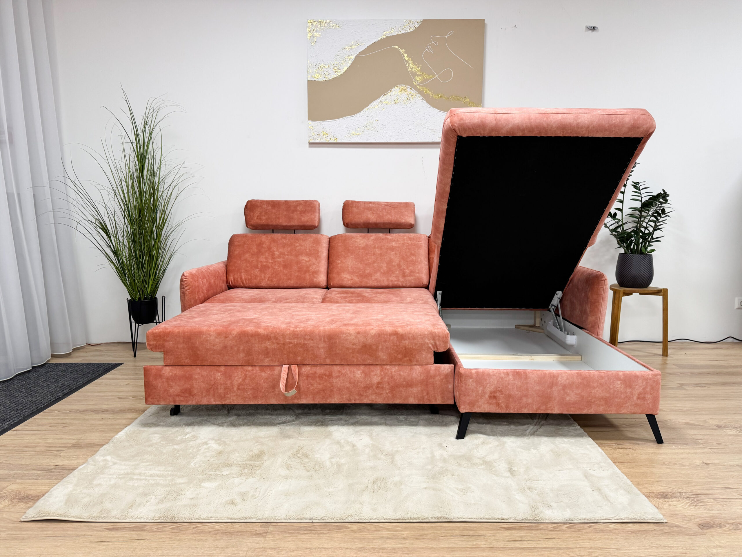 Diivanvoodi Malta Roosa - Image 2