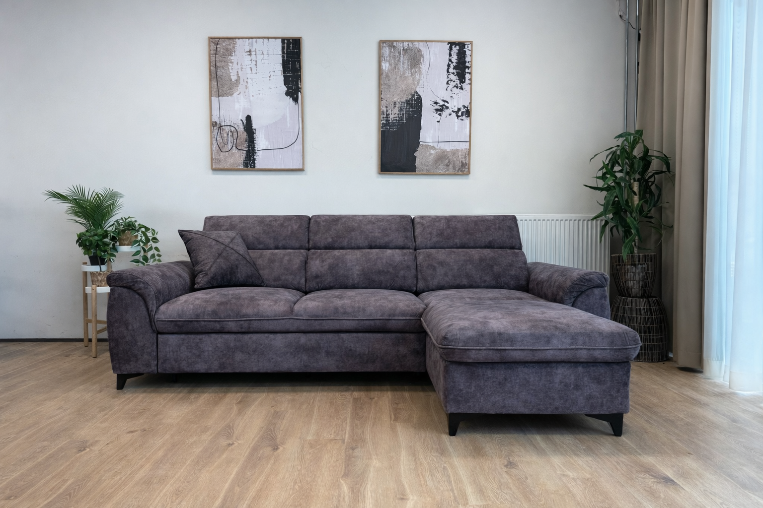 Diivanvoodi Monaco lillakashall