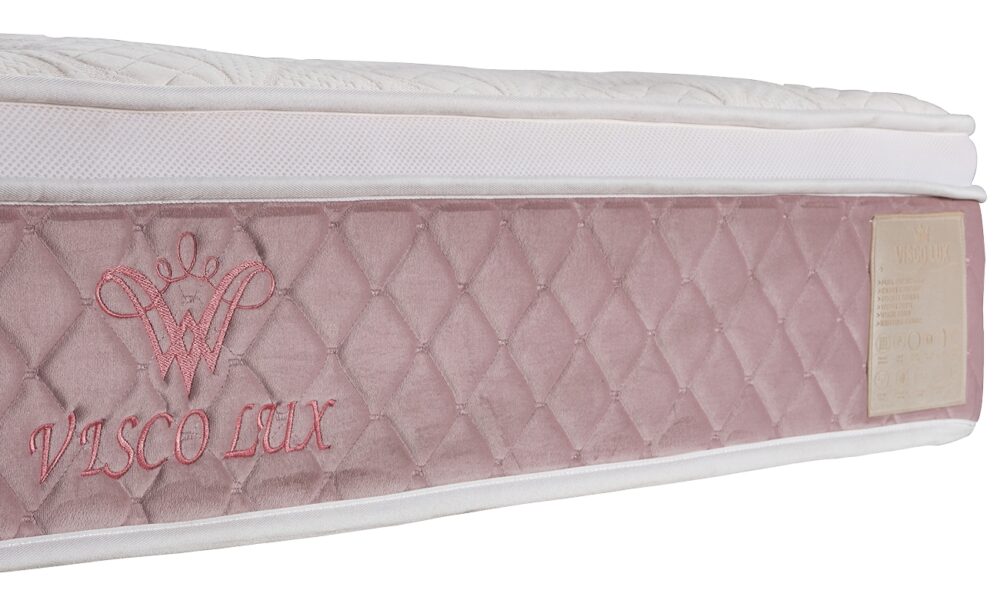 Madrats Visco Lux Rose 180x200 - Pilt 5