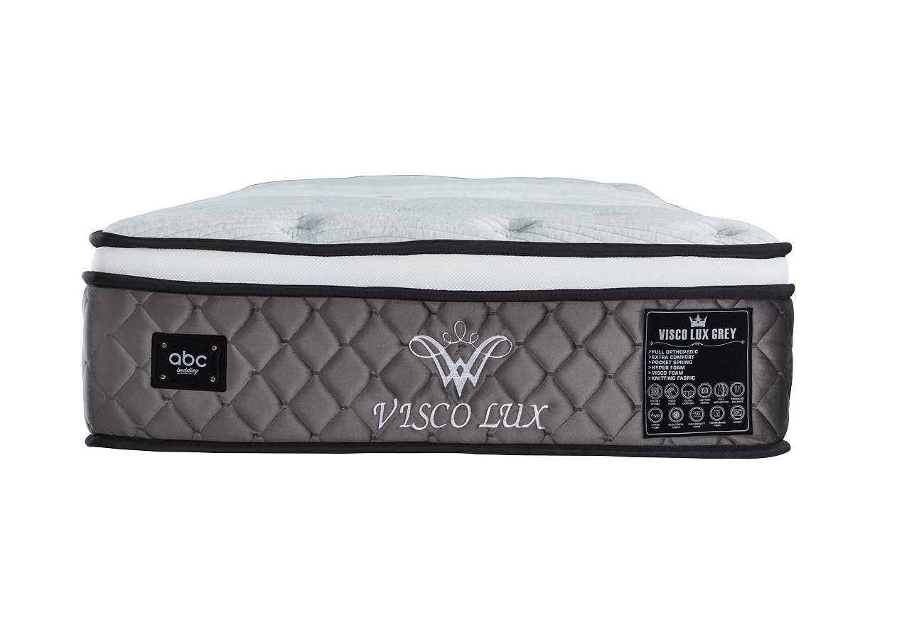 Madrats Visco Lux Grey 140x200 - Pilt 2