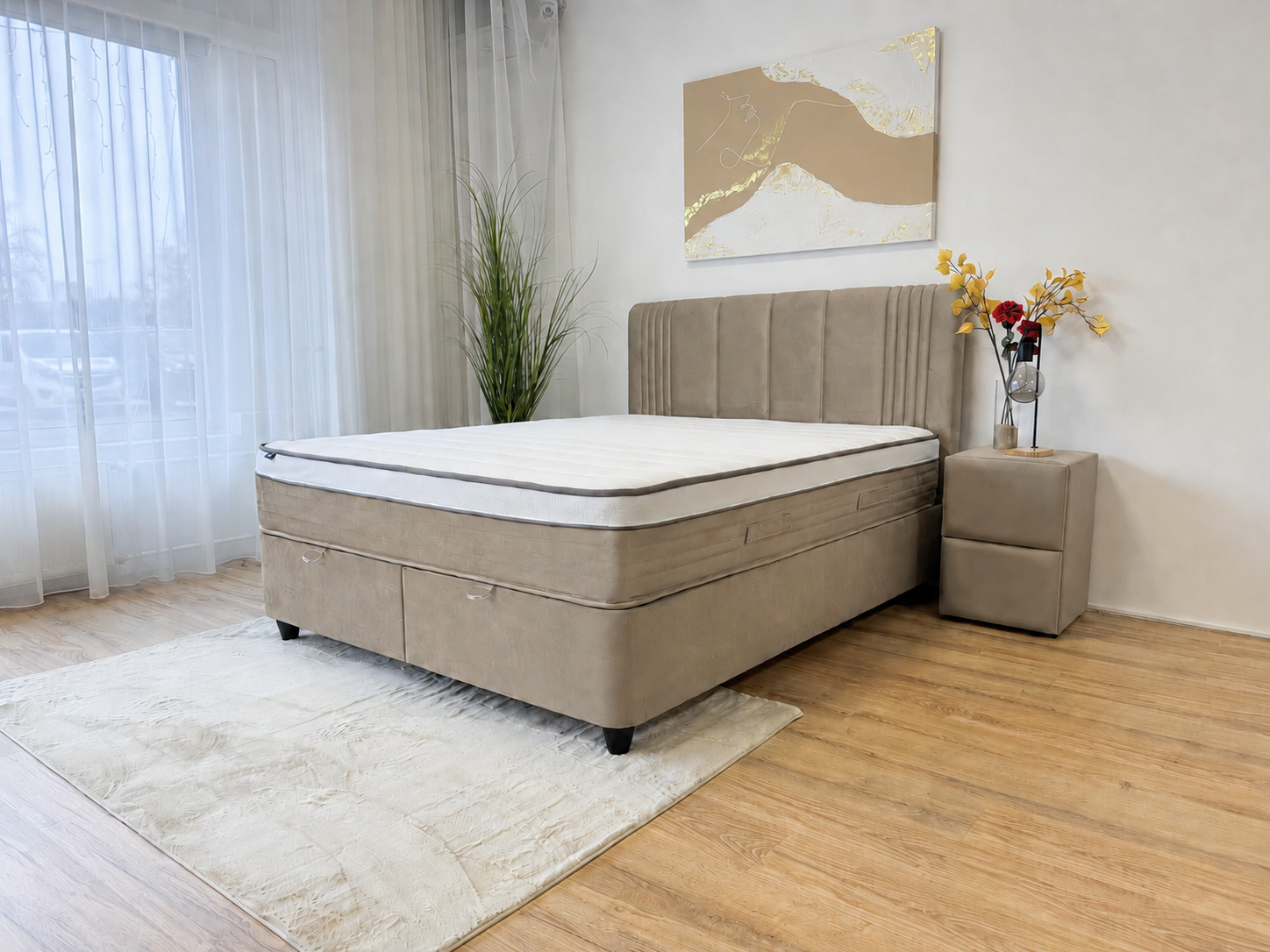 Kontinentaalvoodi Belicia beez 140x200