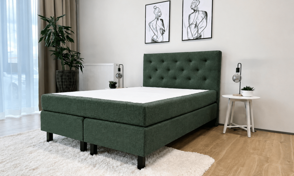 Kontinentaalvoodi Melinda Basic 160x200 storm 39