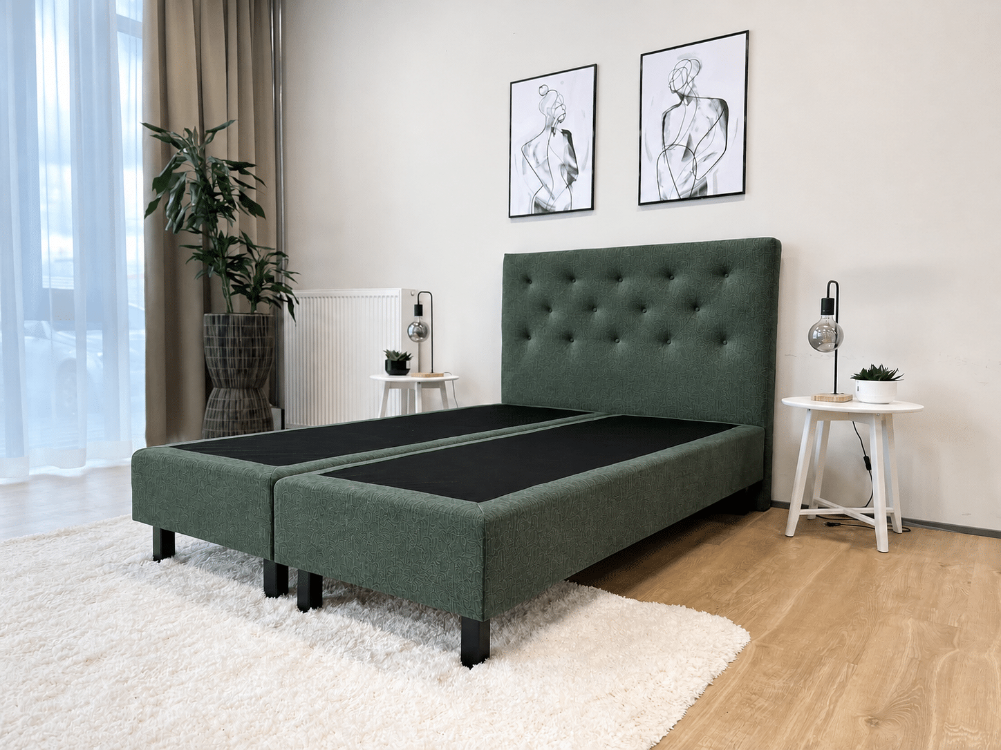 Kontinentaalvoodi Melinda Basic 160x200 storm 39 - Pilt 4