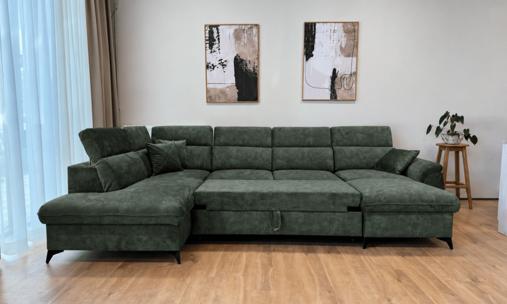 Diivanvoodi Montana XL roheline - Pilt 3